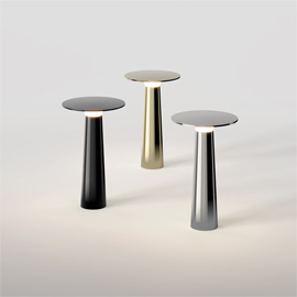Lix Glossy Dim to Amber Lamp
